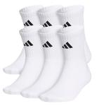 Adidas Team 6-Pack 2.0 Quarter Socks