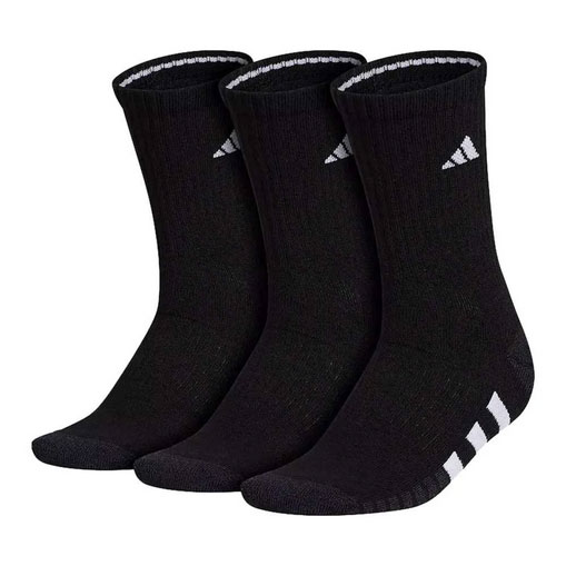 Adidas 3-Pack Crew Socks BK -