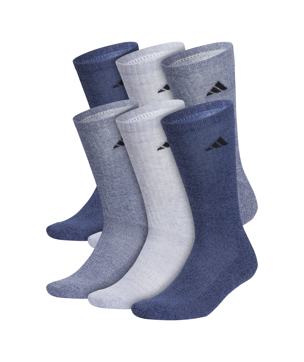 Adidas Cushioned Sock 6pk Crew Mutli