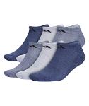 Adidas Cushioned Sock 6pk no-show Mutli Adidas Cushioned Sock 6pk no-show Mutli